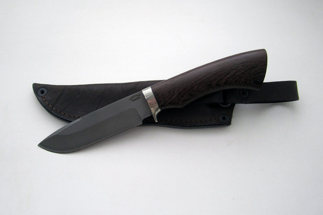 Нож "Лось" (малый) из стали Р6М5К5 (быстрорез) р6м5к5-01м.