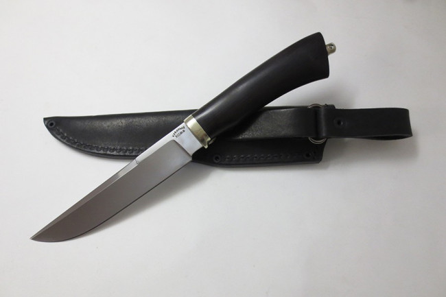 Нож из инструментальной стали Х12МФ "Луч-1" х12лм004
