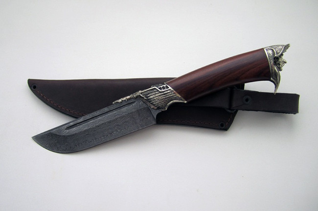 Нож "Охотник" (х/л - Пират) п025