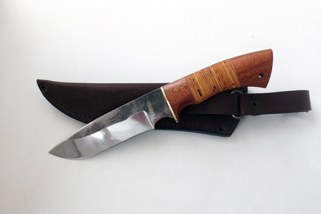 Нож Пума сталь 95Х18 (нерж.) след ковки 95х18ков-бер017
