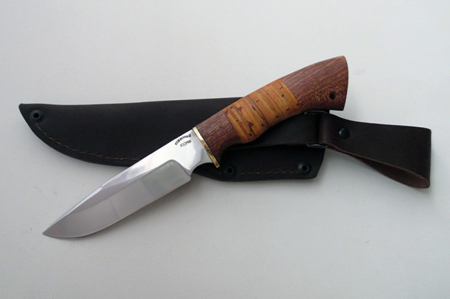 Нож из инструментальной стали Х12МФ "Пума" (малый) хбм0021