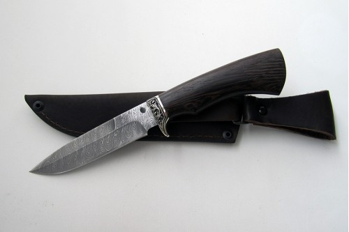 Нож из дамасской стали "Универсал" (малый) мум0016