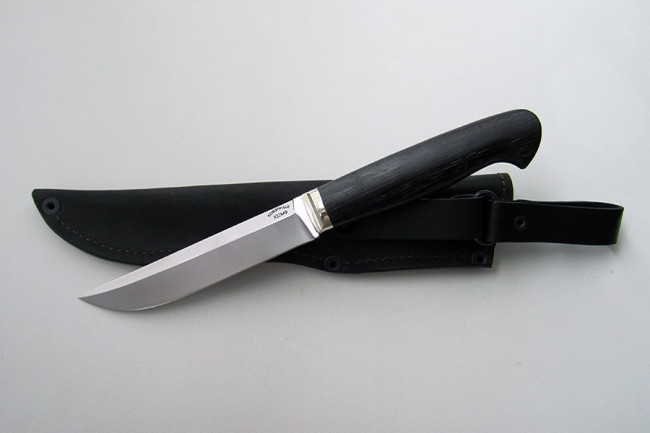 Нож из инструментальной стали Х12МФ "Луч" (ромб) хд0001