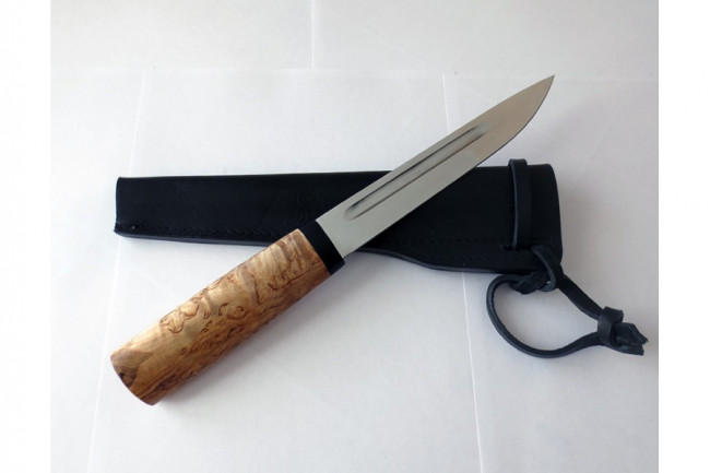 Нож "Якутский" из инструментальной стали Х12МФ якут001