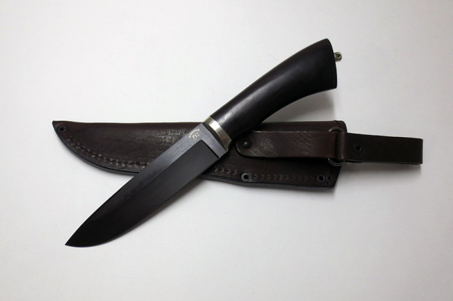 Нож "Енот" из стали Р12 (быстрорез) р12-04