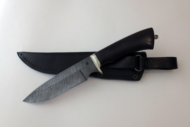 Нож из дамасской стали "Пума" дупрм012