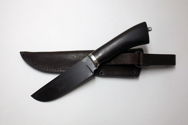 Нож "Охотник 1" из стали Р12 (быстрорез) р12-08