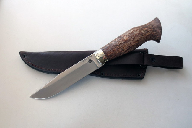 Нож Гепард 2 из стали Elmax (стаб. карел. береза) elmax004