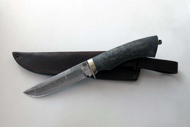 Нож Кабан (торц. дам-к с никелем) дсн-т001