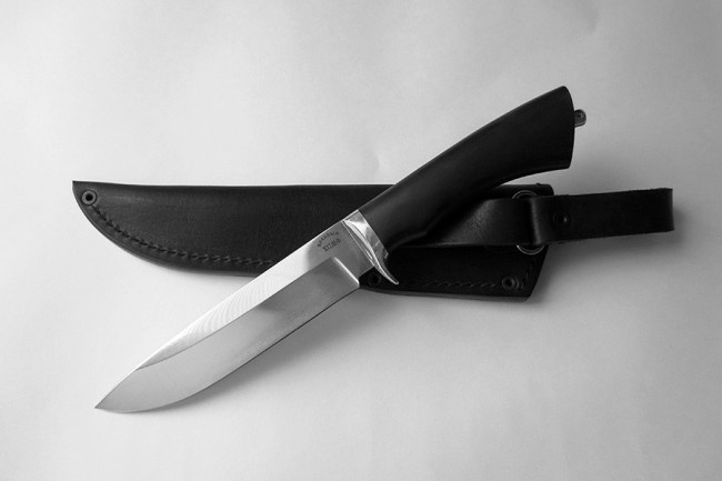 Нож из инструментальной стали Х12МФ "Лань" х12лм001