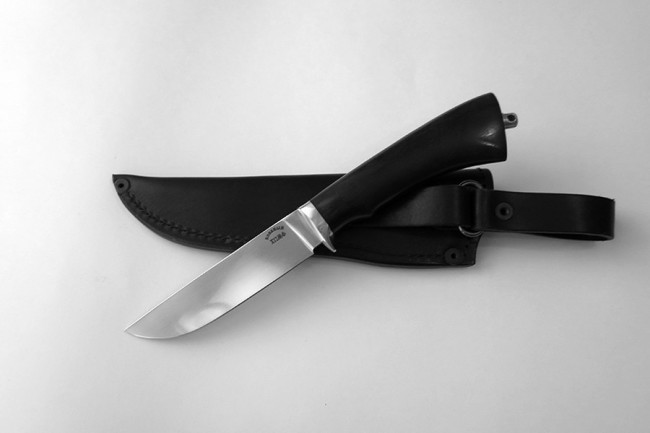 Нож из инструментальной стали Х12МФ "Лис" х12лм019