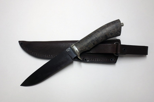 Нож "Лань" (ст. к/б)  из стали Р12 (быстрорез) р12-18