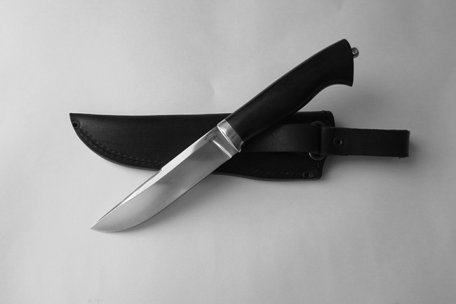 Нож из инструментальной стали Х12МФ "Луч" (малый) х12лм005