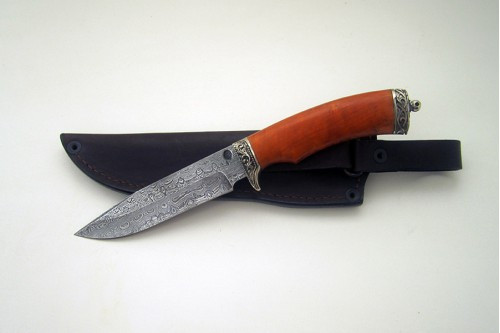 Нож из дамаска "Гепард" (малый) п015