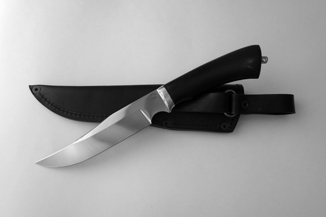 Нож из инструментальной стали Х12МФ "Осетр" х12лм013