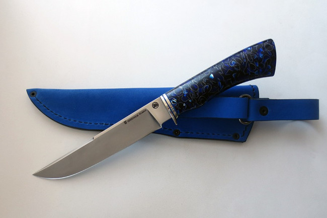 Нож Луч 6 из стали Elmax (композит "Raffir") elmax021