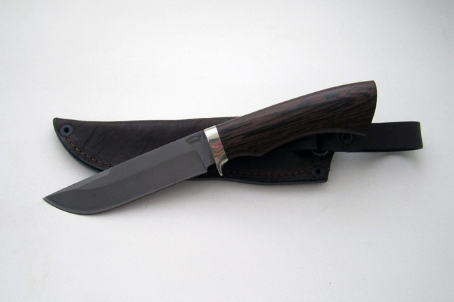 Нож "Охотник" (малый) из стали Р6М5К5 (быстрорез) р6м5к5-02м.