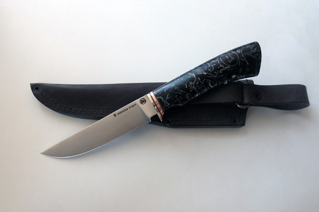 Нож Лис 2 из стали Elmax (композит "Raffir") elmax022