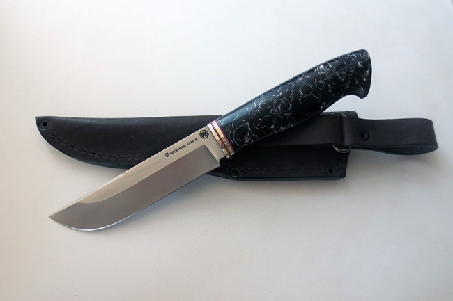 Нож Охотник 4 сталь Elmax (композит "Raffir") elmax023