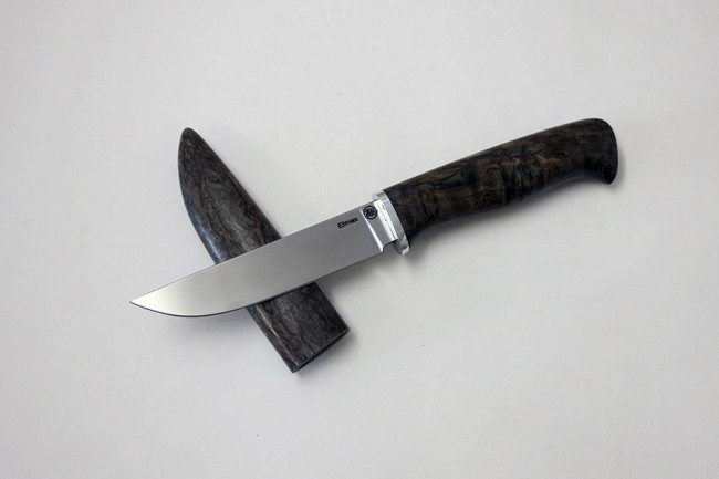 Нож "Лис" из стали Elmax (деревянные ножны) elmax026