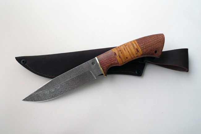 Нож из дамасской стали "Гепард" дб0003