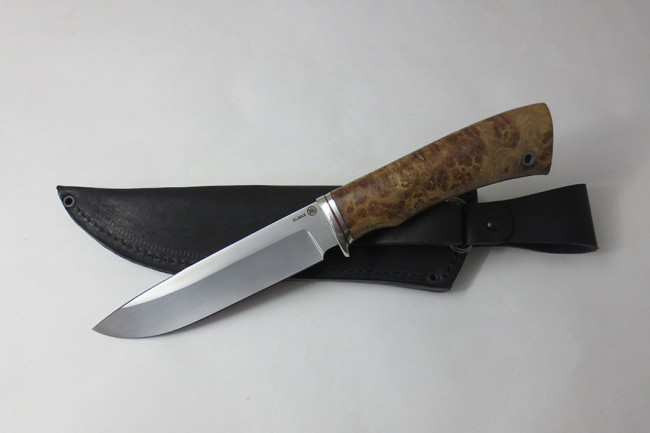 Нож Лань из стали Elmax (стаб.карагач) elmax031