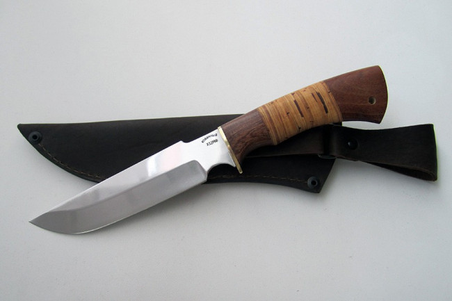 Нож из инструментальной стали Х12МФ "Гарсон" хб0002