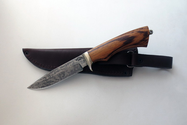 Нож Гепард (малый) из инструмент. стали ХВ5 (алмазка) хв5-002