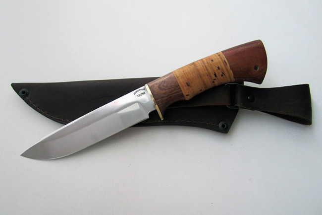 Нож из инструментальной стали Х12МФ "Лань" хб0006