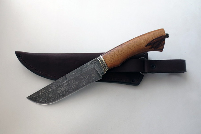 Нож Кабан из инструментальной стали ХВ5 (алмазка) хв5-003