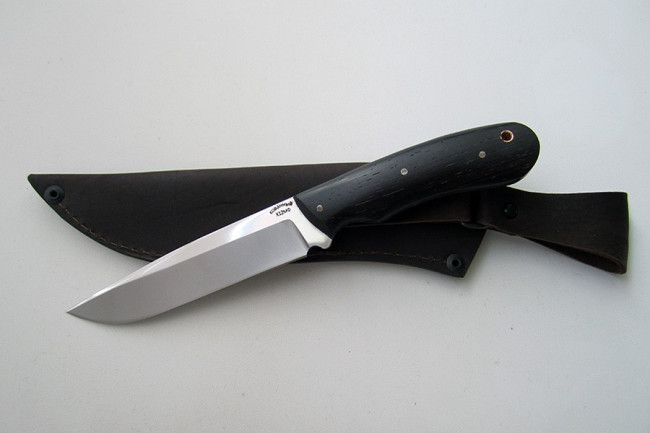 Нож из инструментальной стали Х12МФ "Гепард" ц/м  хцм0001
