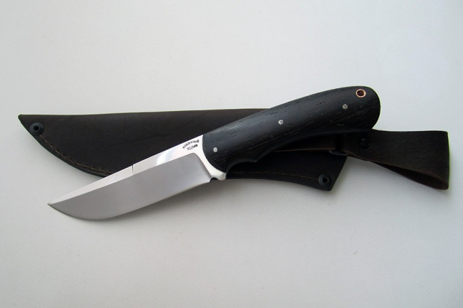 Нож из инструментальной стали Х12МФ "Кабан" ц/м  хцм0002