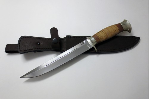 Нож "Пластунский" из стали Х12МФ пласт01