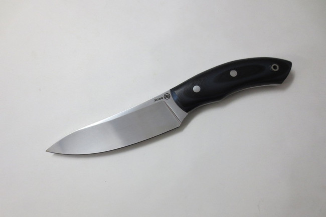 Нож из инструментальной стали Х12МФ "Вепрь" (фултанг) хцм0010