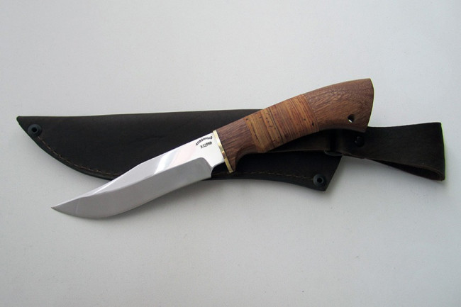 Нож из инструментальной стали Х12МФ "Скорпион" хб0016