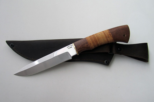 Нож из инструментальной стали Х12МФ "Универсал" хб0018