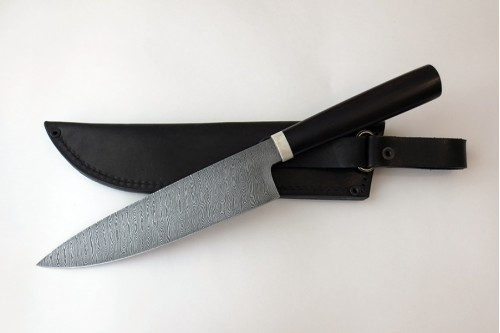 Нож "Кухонный" из дамасской стали кух001