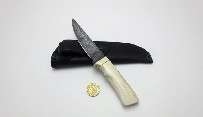 Нож № 2 из дамасской стали сувенирный сувенир002