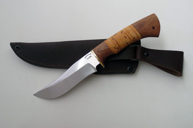 Нож из инструментальной стали Х12МФ "Мангуст" (малый) хбм0014