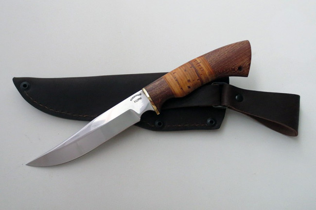 Нож из инструментальной стали Х12МФ "Осетр" (малый) хбм0017