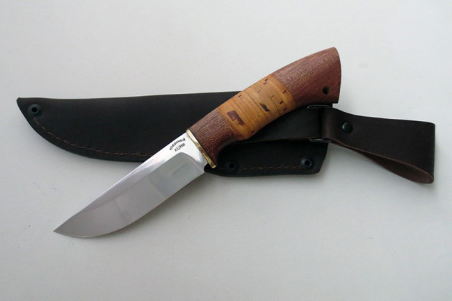 Нож из инструментальной стали Х12МФ "Песец" (малый) хбм0020